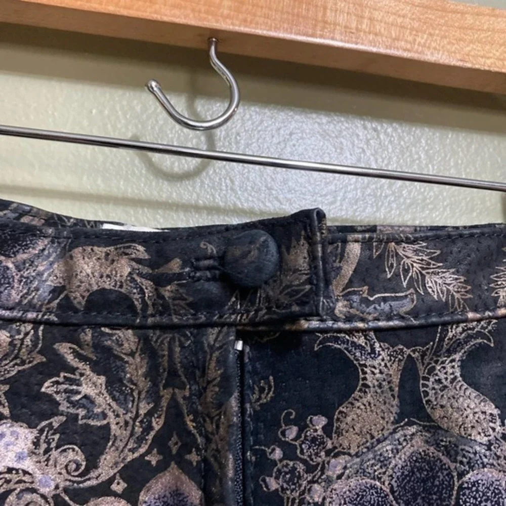 Vintage 100% Leather Styleworks‎ Skirt, Size 10